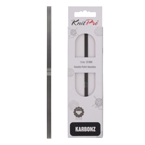 KnitPro Karbonz Nadelspiele 6"