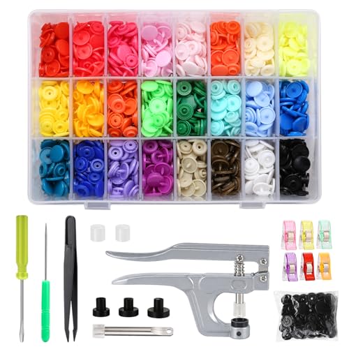 LIHAO Snaps-Zange mit 375 T5-Druckknöpfen