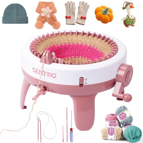Zcvtbye SENTRO Strickmaschine, 40 Nadeln