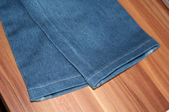 gekürzte Jeans/Hose