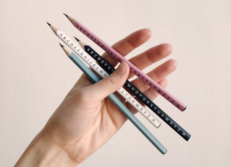 zeichenstift in verschiedenen farben